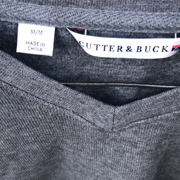 Cutter and Buck Mens V-Neck cotton sweater size Med - Picture 2 of 7